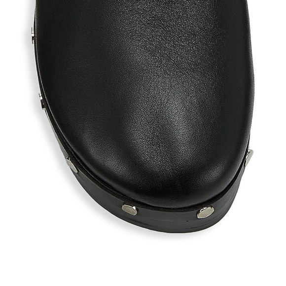 Co. Mule Leather Studded Slides Retail: $795 - Picture 4 of 9